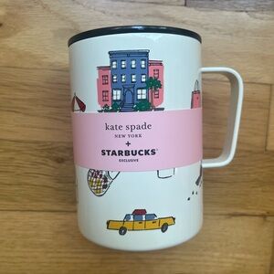 Starbucks x Kate Spade Stainless Steel 16oz Mug Cup